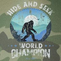 Bigfoo Hide And Seek, Bigfoot Hide And Seek Champion Legacy Tie Dye Trucker Hat