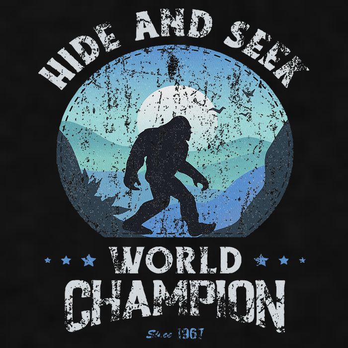 Bigfoo Hide And Seek, Bigfoot Hide And Seek Champion Ladies PosiCharge Tri-Blend Wicking Tank
