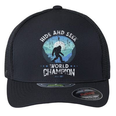 Bigfoo Hide And Seek, Bigfoot Hide And Seek Champion Flexfit Unipanel Trucker Cap