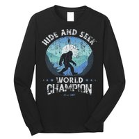Bigfoo Hide And Seek, Bigfoot Hide And Seek Champion Long Sleeve Shirt
