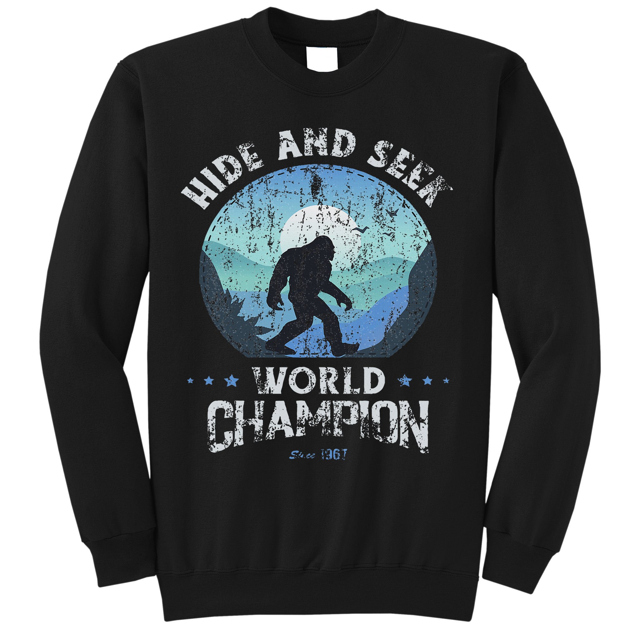 Bigfoo Hide And Seek, Bigfoot Hide And Seek Champion Sweatshirt