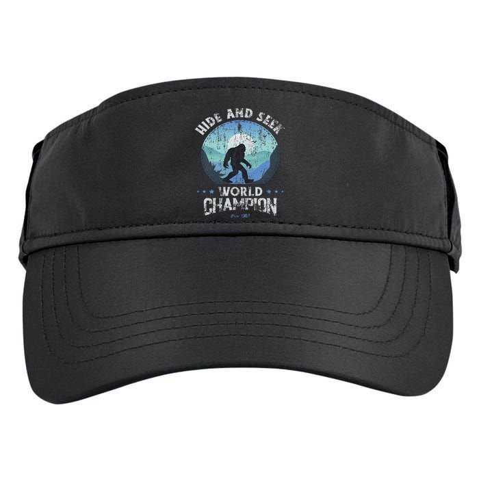 Bigfoo Hide And Seek, Bigfoot Hide And Seek Champion Adult Drive Performance Visor