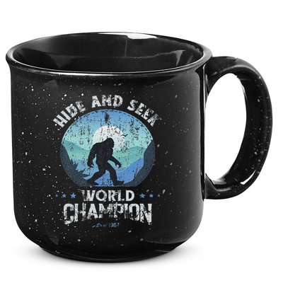 Bigfoo Hide And Seek, Bigfoot Hide And Seek Champion 15oz Campfire Ceramic Mug