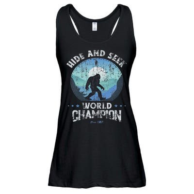 Bigfoo Hide And Seek, Bigfoot Hide And Seek Champion Ladies Essential Flowy Tank