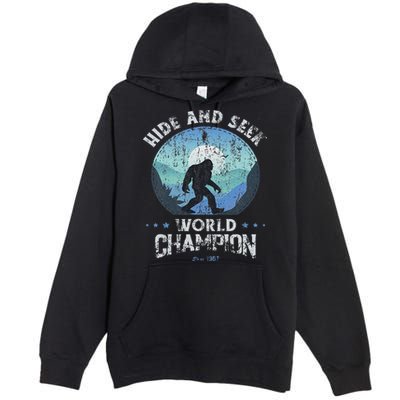 Bigfoo Hide And Seek, Bigfoot Hide And Seek Champion Premium Pullover Hoodie