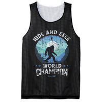 Bigfoo Hide And Seek, Bigfoot Hide And Seek Champion Mesh Reversible Basketball Jersey Tank