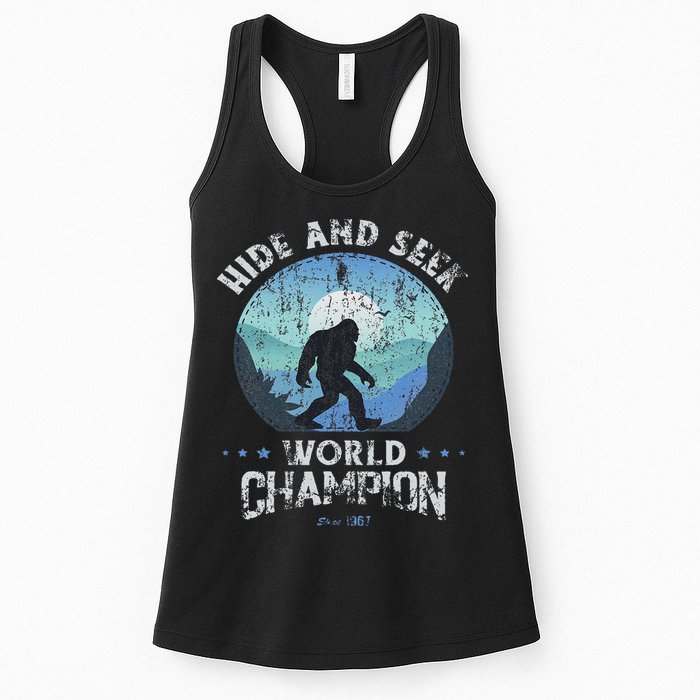 Bigfoo Hide And Seek, Bigfoot Hide And Seek Champion Womens Tank Top