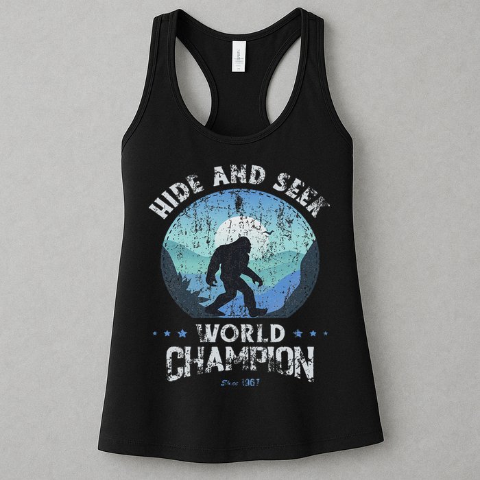 Bigfoo Hide And Seek, Bigfoot Hide And Seek Champion Womens Tank Top