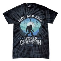 Bigfoo Hide And Seek, Bigfoot Hide And Seek Champion Tie-Dye T-Shirt