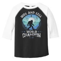 Bigfoo Hide And Seek, Bigfoot Hide And Seek Champion Toddler Fine Jersey T-Shirt
