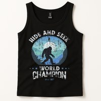 Bigfoo Hide And Seek, Bigfoot Hide And Seek Champion Tank Top