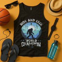 Bigfoo Hide And Seek, Bigfoot Hide And Seek Champion Tank Top