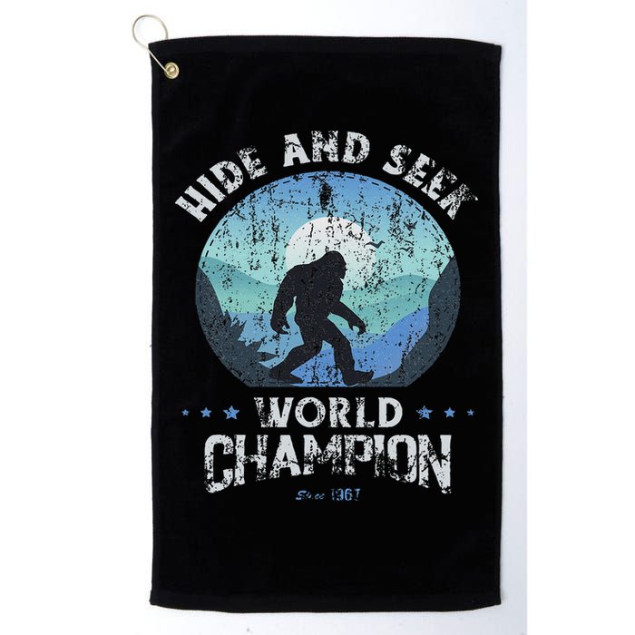 Bigfoo Hide And Seek, Bigfoot Hide And Seek Champion Golf Towel