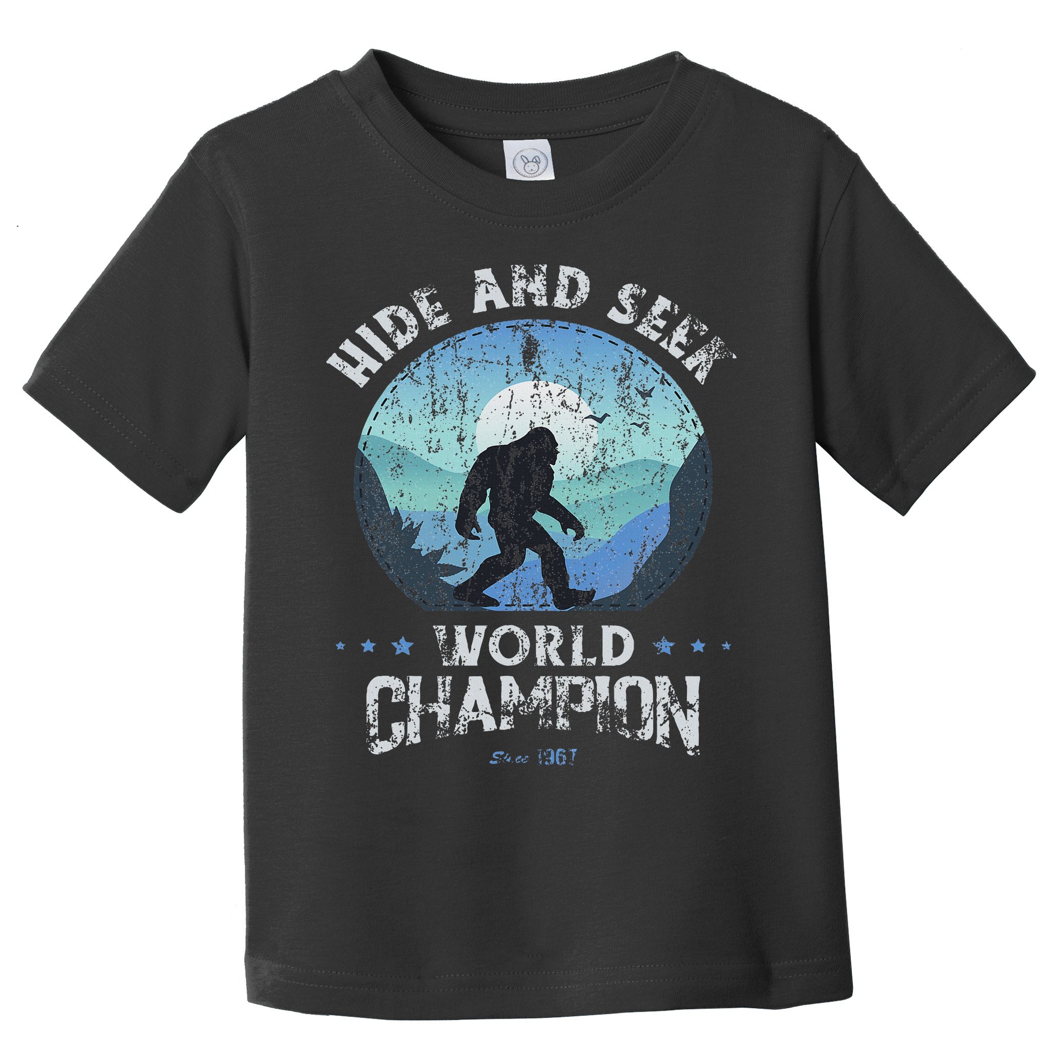 Bigfoo Hide And Seek, Bigfoot Hide And Seek Champion Toddler T-Shirt