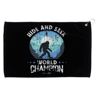 Bigfoo Hide And Seek, Bigfoot Hide And Seek Champion Grommeted Golf Towel