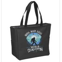 Bigfoo Hide And Seek, Bigfoot Hide And Seek Champion Zip Tote Bag