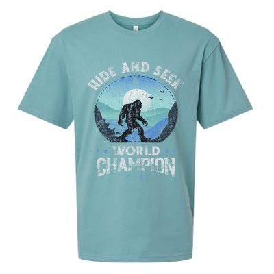 Bigfoo Hide And Seek, Bigfoot Hide And Seek Champion Sueded Cloud Jersey T-Shirt