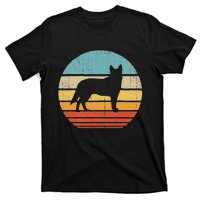 Blue Heeler Australian Cattle Dog Retro Vintage 70s Sunset T-Shirt