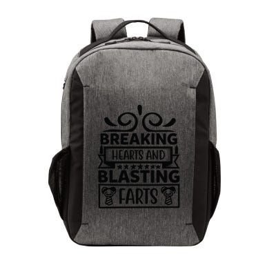 Breaking Hearts And Blasting Farts Vector Backpack
