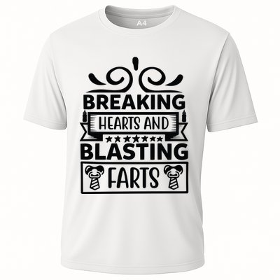 Breaking Hearts And Blasting Farts Performance Shirt