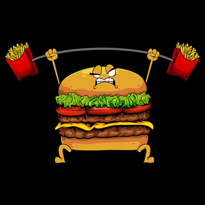 Best Hamburger Art Cheeseburger Fast Food Lovers Cooling Performance Crew T-Shirt