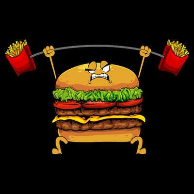 Best Hamburger Art Cheeseburger Fast Food Lovers T-Shirt