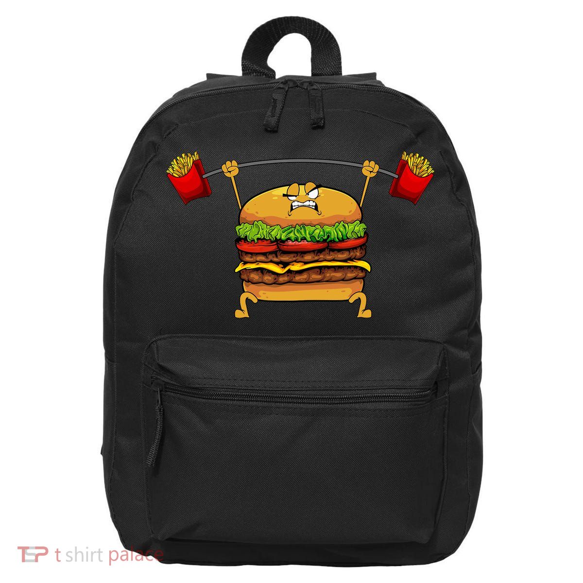 Best Hamburger Art Cheeseburger Fast Food Lovers 16 in Basic Backpack