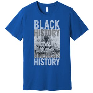 Black History America's History Historical Baseball Team Gift Premium T-Shirt