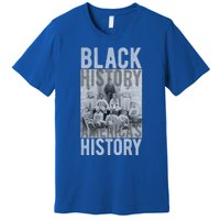 Black History America's History Historical Baseball Team Gift Premium T-Shirt