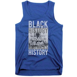 Black History America's History Historical Baseball Team Gift Tank Top