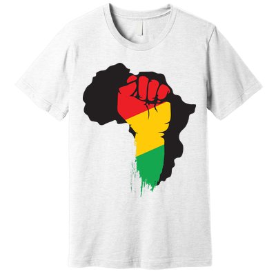 Black History African Maps Premium T-Shirt