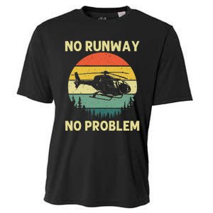 Best Helicopter Art Aircraft Helicopter Pilot Cooling Performance Crew T-Shirt