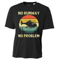 Best Helicopter Art Aircraft Helicopter Pilot Cooling Performance Crew T-Shirt