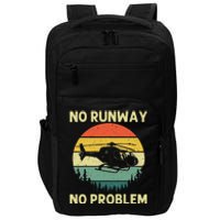 Best Helicopter Art Aircraft Helicopter Pilot Impact Tech Backpack