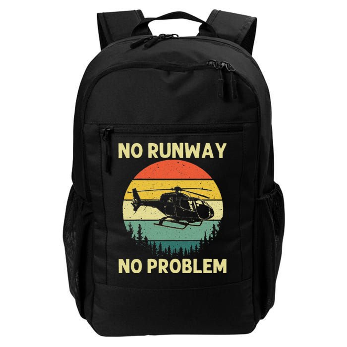 Best Helicopter Art Aircraft Helicopter Pilot Daily Commute Backpack