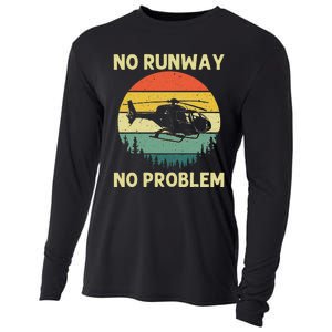 Best Helicopter Art Aircraft Helicopter Pilot Cooling Performance Long Sleeve Crew