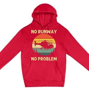 Best Helicopter Art Aircraft Helicopter Pilot Premium Pullover Hoodie