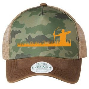 Bow Hunting Archer In Grass Archery Hunter Legacy Tie Dye Trucker Hat