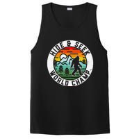 Bigfoot Hide And Seek World Champ Sasquatch Silhouette PosiCharge Competitor Tank