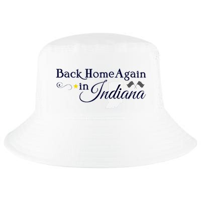 Back Home Again Indiana Checkered Flag Cool Comfort Performance Bucket Hat