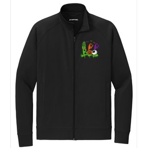 Boo Hands American Sign Language Pride ASL Halloween Stretch Full-Zip Cadet Jacket