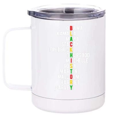 Black History Afro America Juneteenth Since 1865 Gift 12 oz Stainless Steel Tumbler Cup