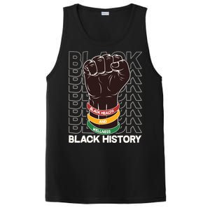 Black Health And Wellness Black History PosiCharge Competitor Tank