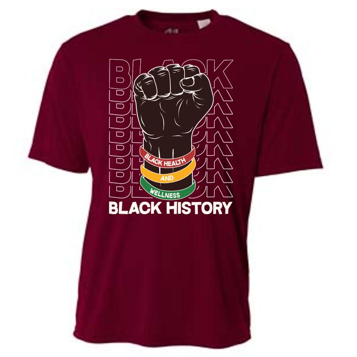 Black Health And Wellness Black History Cooling Performance Crew T-Shirt