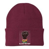 Black Health And Wellness Black History Knit Cap Winter Beanie