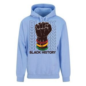 Black Health And Wellness Black History Unisex Surf Hoodie