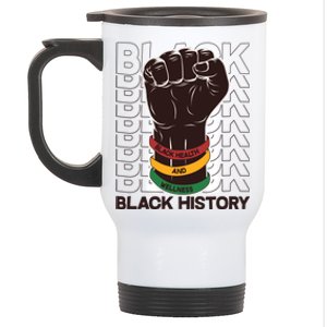 Black Health And Wellness Black History Stainless Steel Travel Mug