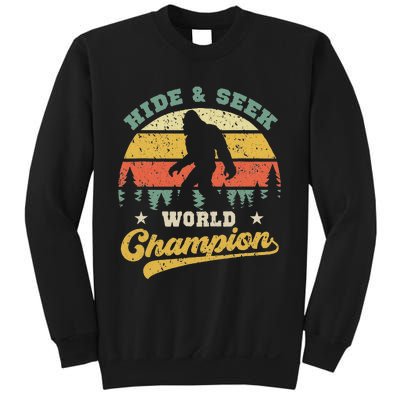 Bigfoot Hide And Seek World Champion Sasquatch Sweatshirt