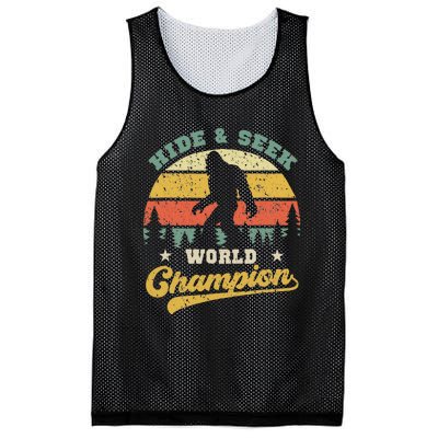 Bigfoot Hide And Seek World Champion Sasquatch Mesh Reversible Basketball Jersey Tank