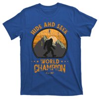 Bigfoogift Hide And Seek Bigfoot Hide And Seek Champion Cool Gift T-Shirt